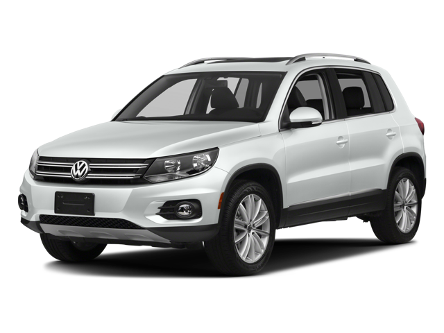2017 Volkswagen Tiguan Limited 2.0T 4Motion in Pure White — front three-quarter view